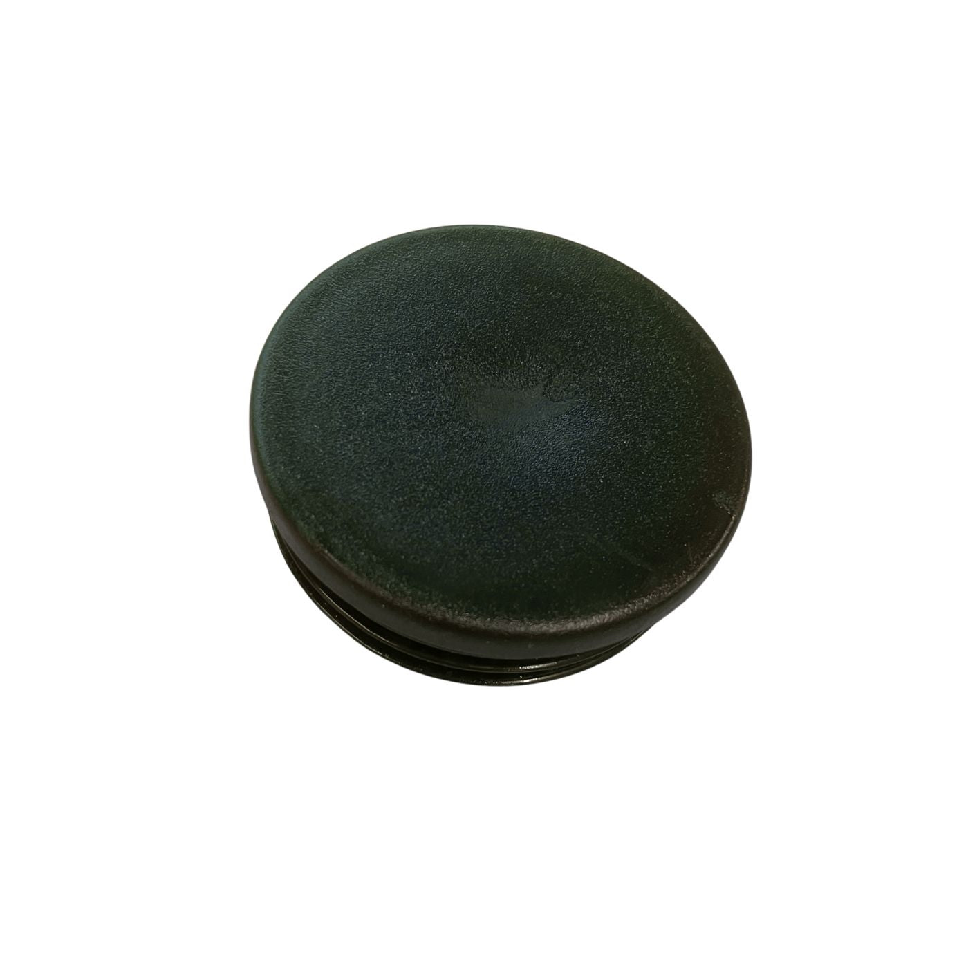 Round plastic cap