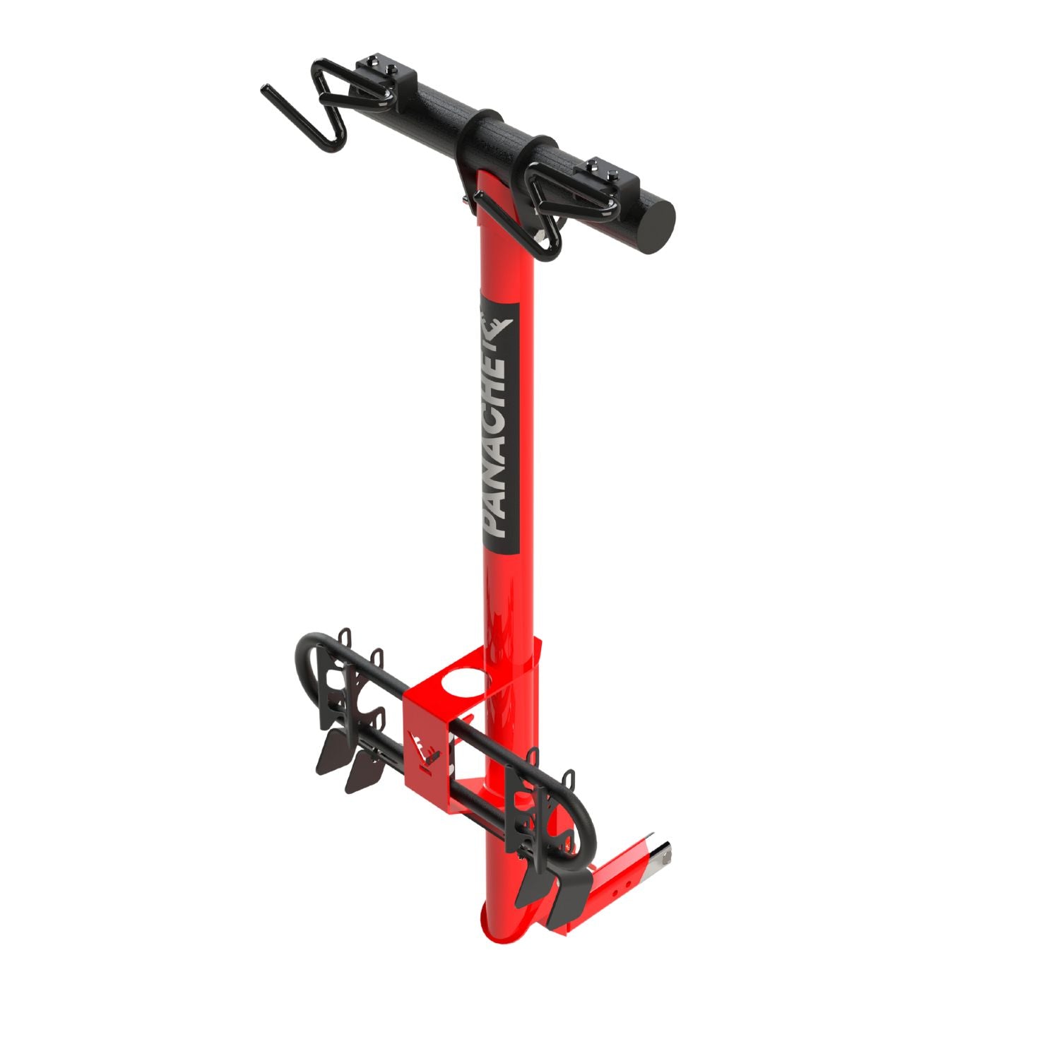 Panache Rack T2 vertical bike rack red color