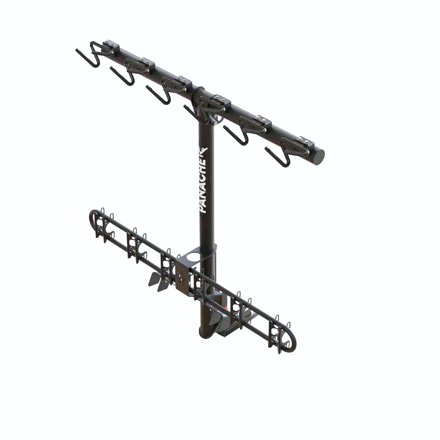 T6 - 6 bike hitch mount vertical bike rack for 2 inch hitch