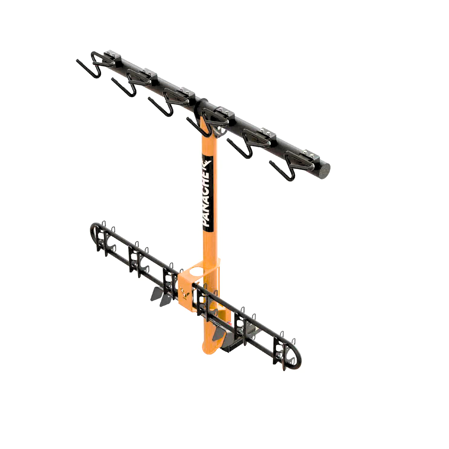 T6 - 6 bike hitch mount vertical bike rack for 2 inch hitch