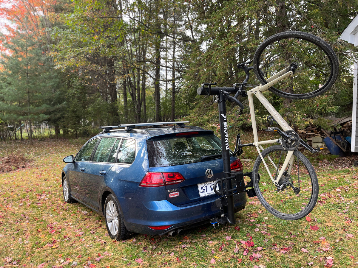 Découvrez les porte-vélos Panache Rack. Chargement simple et rapide